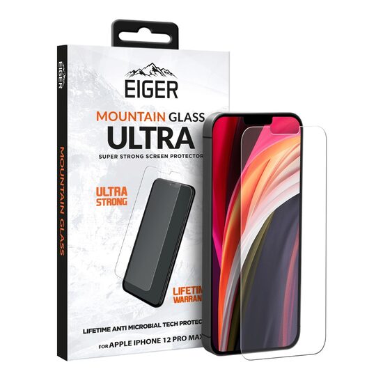 Folie iPhone 12 Pro Max Eiger Sticla Mountain Glass Ultra Clear