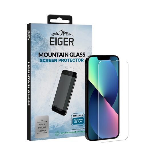 Folie iPhone 13 / 13 Pro Eiger Sticla Temperata GRS Clear