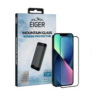 Folie iPhone 13 / 13 Pro Eiger Sticla 3D Edge to Edge GRSClear Black