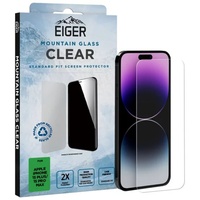 Eiger Folie Sticla Mountain Glass GRS iPhone 15 Plus / 15 Pro Max Clear