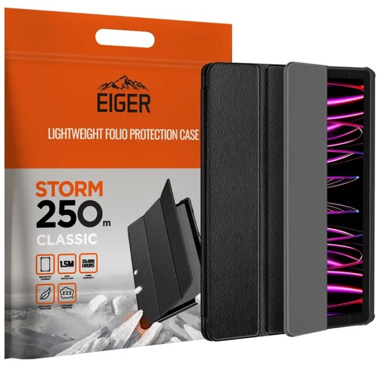 Eiger Husa Storm 250m Classic iPad Pro 11 2021 / 2022/ iPad Air 2022 Black