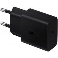 Incarcator Priza Type-C Samsung Original Fast Charging, Black (15W, fara cablu)