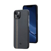 Husa iPhone 14 Plus Pitaka MagEZ 3 Aramida MagSafe Rhapsody