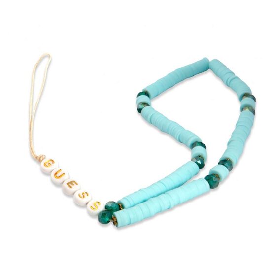 Snur / Pandantiv telefon Guess Heishi Beads Albastru