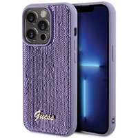 Guess Husa Sequin Script Logo iPhone 15 Pro Mov