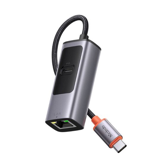 Multihub Mcdodo 2 in 1 Type-C, RJ45, PD,100W, Grey