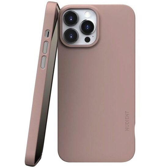 Husa iPhone 13 Pro Max Nudient Thin, MagSafe, Roz