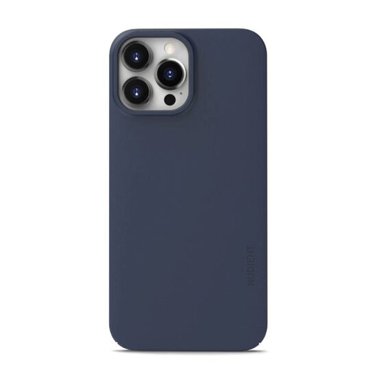 Husa iPhone 13 Pro Max Nudient Thin, MagSafe, Albastru