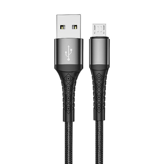 Prestico Cablu T10 USB la MicroUSB Fast Charger, 3.1A, 2m, Negru