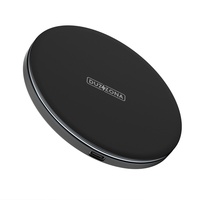 Duzzona Incarcator Wireless W8, 15W , cu cablu Type-C, 1 m, Negru