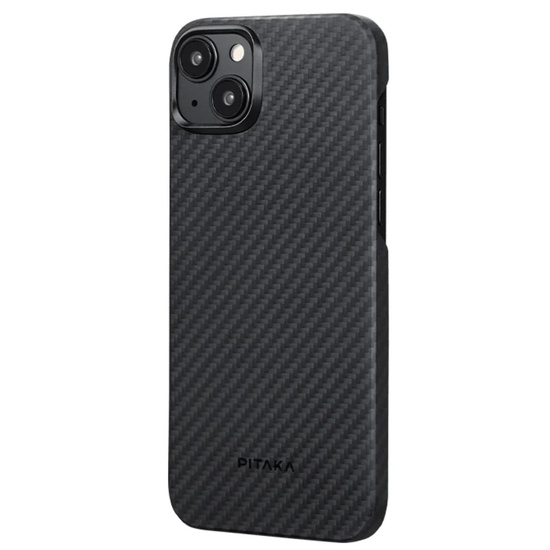 Pitaka Husa MagEZ 4 Aramida 1500D iPhone 15 Plus, MagSafe Negru / Gri