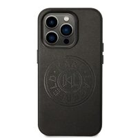 Husa iPhone 14 Pro Karl Lagerfeld PU Leather Perforated Logo Black