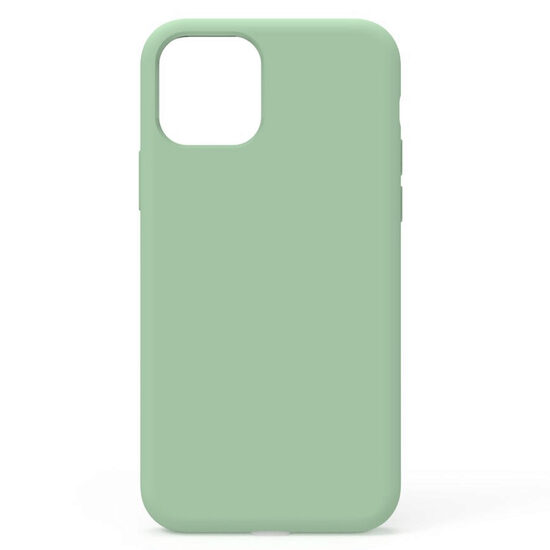 Husa iPhone 11 Pro Lemontti Liquid Silicon Light Green