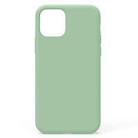 Husa iPhone 11 Pro Max Lemontti Liquid Silicon Light Green