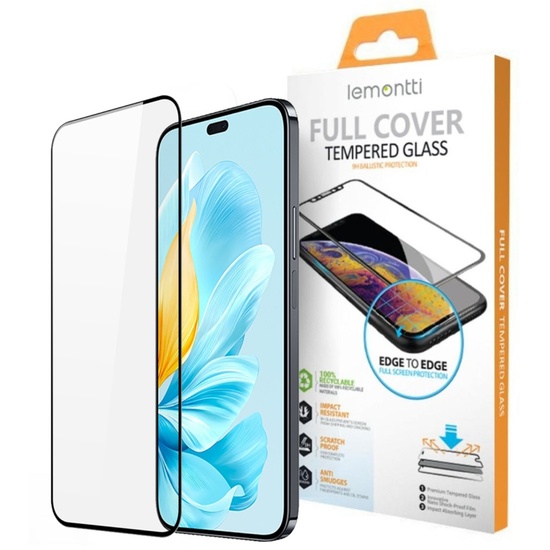 Lemontti Folie Sticla Full Fit Honor 200 Negru