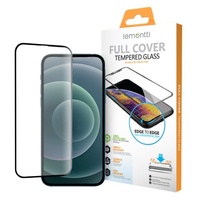 Lemontti Folie Sticla Full Fit iPhone 16 Negru