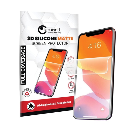 Lemontti Folie Silicon Matte iPhone 11 Pro Max / Xs Max