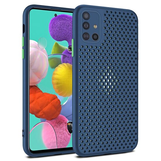 Husa Samsung Galaxy A51 4G Lemontti Bubble Albastru