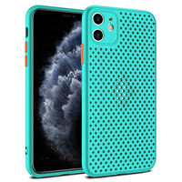 Lemontti Husa Bubble iPhone 12 Mini Turcoaz