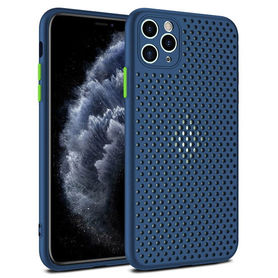 Husa iPhone 11 Pro Lemontti Bubble Albastru