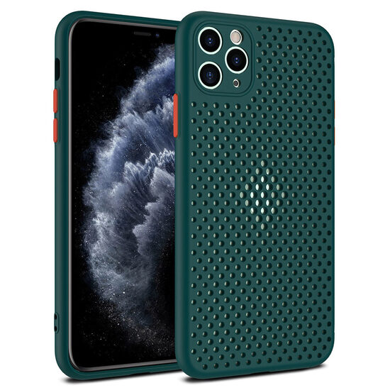 Husa iPhone 11 Pro Lemontti Bubble Verde