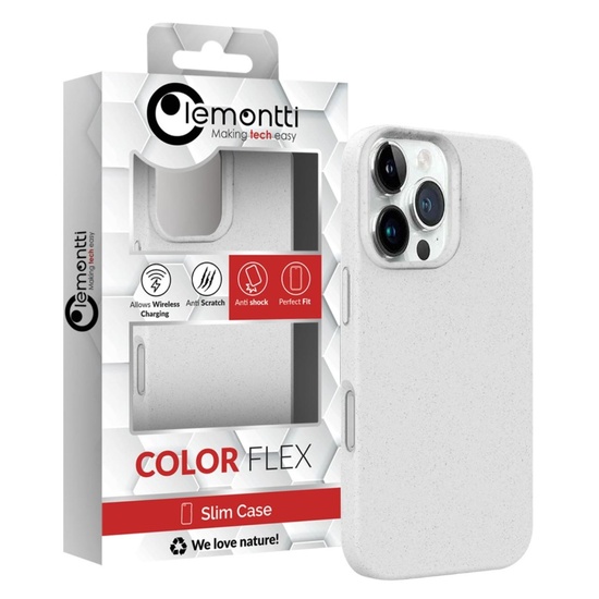 Lemontti Husa Biodegradabila Multiple Color Wheat MagSafe iPhone 16 Pro Bej