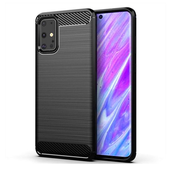 Husa Samsung Galaxy S20 Lemontti Carbon Negru