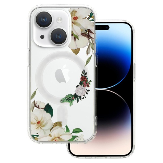 Tel Protect Husa Flower Magsafe iPhone 15 Design 3