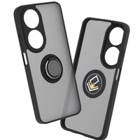 Lemontti Husa Glinth Honor X7b / X7b 5G / 90 Smart Negru