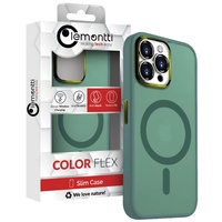 Lemontti Husa Guardian Magsafe iPhone 15 Pro Transparent/ Verde
