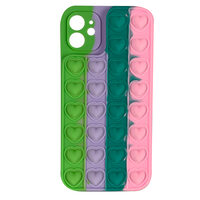 Husa iPhone 11 Lemontti Heart Pop it Multicolor 5