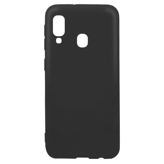 Husa Samsung Galaxy A20e Lemontti Silicon Silky Negru