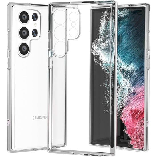 Lemontti Husa Silicon Samsung Galaxy S24 Ultra Transparent