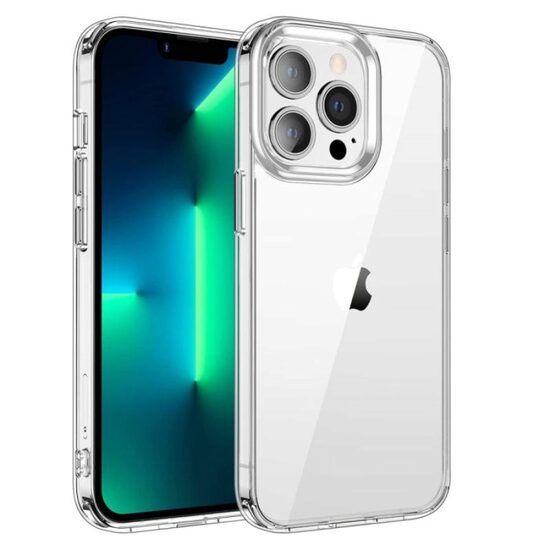 Husa iPhone 14 Pro Lemontti Silicon Transparent
