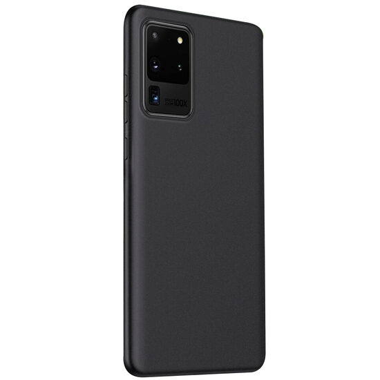 Husa Samsung Galaxy S20 Ultra Lemontti Slim Silicone Black