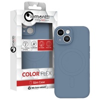 Lemontti Husa Silicon iPhone 15 MagSafe Gri