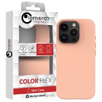Lemontti Husa Silicon MagSafe iPhone 16 Pro Max Portocaliu