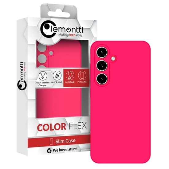 Lemontti Husa Silicon Premium Samsung Galaxy A05s Roz