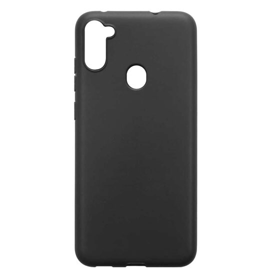 Husa Samsung Galaxy A11 Lemontti Silicon Silky Negru