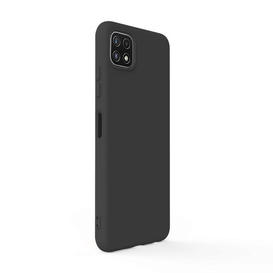 Husa Samsung Galaxy A22 5G Lemontti Silicon Soft Slim Black