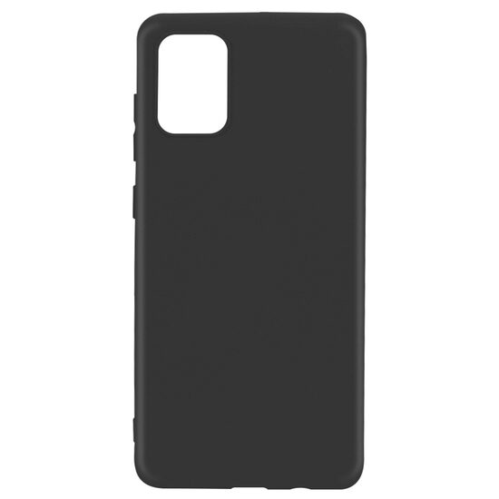 Husa Samsung Galaxy A71 Lemontti Silicon Silky Negru