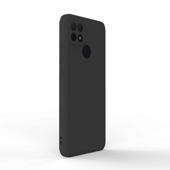 Husa Oppo A15 Lemontti Silicon Soft Slim Black