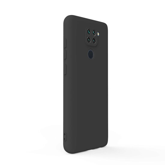 Husa Xiaomi Redmi Note 9 4G Lemontti Silicon Soft Slim Black