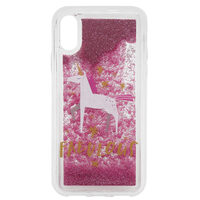 Lemontti Husa Liquid Sand iPhone XS / X Fabulous Glitter