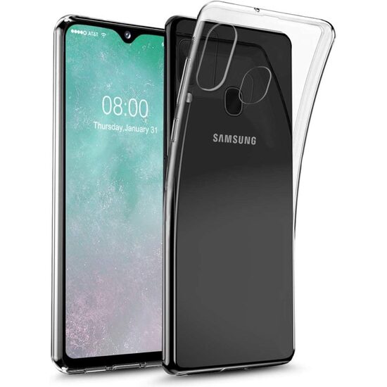Husa Samsung Galaxy A20e Lemontti Silicon Transparent