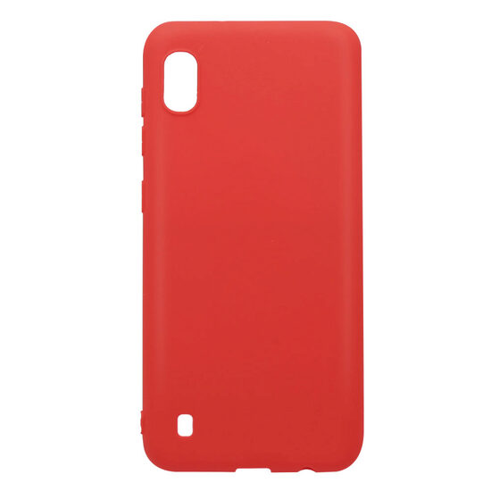 Husa Samsung Galaxy A10 Lemontti Silicon Silky Rosu