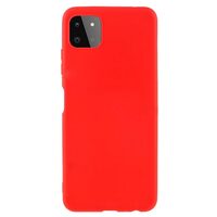 Husa Samsung Galaxy A22 5G Lemontti Silicon Silky Rosu