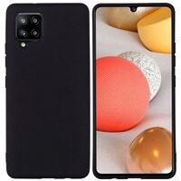 Husa Samsung Galaxy A42 5G Lemontti Silicon Silky Negru