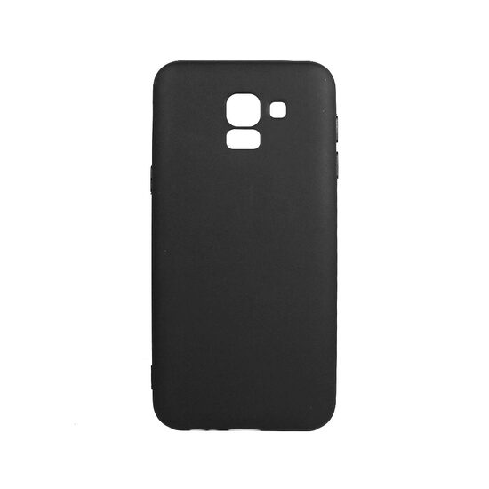 Husa Samsung Galaxy J6 (2018) Lemontti Silicon Silky Negru