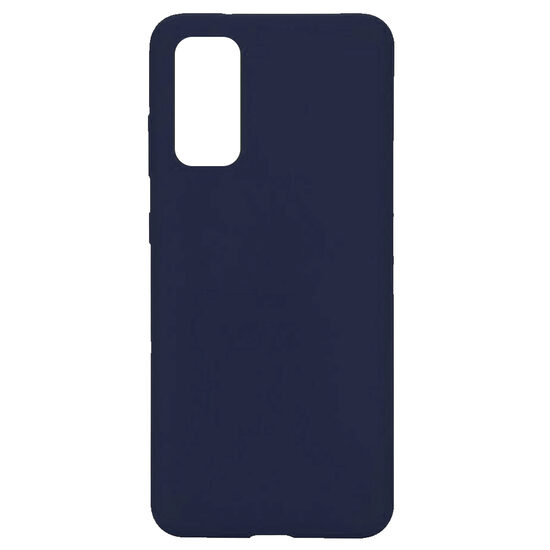 Husa Samsung Galaxy S20 Lemontti Silicon Silky Albastru Inchis